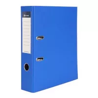 Iratrendező, 75 mm, A4, PP/karton, VICTORIA OFFICE, "Basic", királykék