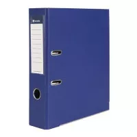 Iratrendező, 75 mm, A4, PP/karton, élvédő sínnel, VICTORIA OFFICE, "Basic", tengerészkék Iratrendező, 75 mm, A4, PP/karton, élvédő sínnel, VICTORIA OFFICE, "Basic", tengerészkék