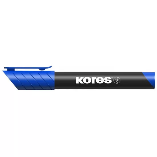 Alkoholos marker, 3-5 mm, kúpos, KORES "K-Marker", kék