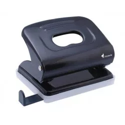 Lyukasztó, kétlyukú, 16 lap, fém, VICTORIA, fekete Lyukasztó, kétlyukú, 16 lap, fém, VICTORIA, fekete