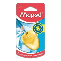 Hegyező, egylyukú, tartályos, balkezes, MAPED "I-Gloo", vegyes színek