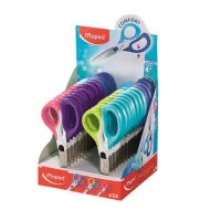 Olló display, iskolai, 13 cm, MAPED "Sensoft Asym", vegyes színek Olló display, iskolai, 13 cm, MAPED "Sensoft Asym", vegyes színek