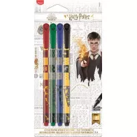 Filctoll készlet, MAPED "Harry Potter Teens", 4 különböző szín Filctoll készlet, MAPED "Harry Potter Teens", 4 különböző szín
