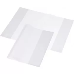 Füzet- és könyvborító, A4, PP, 90 mikron, fényes felület, PANTA PLAST, víztiszta