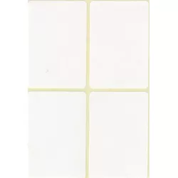 Etikett,  38x56 mm, 60 etikett/csomag