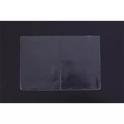 Igazolványtartó, Jogosítvány-, Forgalmi engedély tok, PVC, átlátszó
