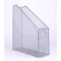 Iratpapucs, fémhálós, VICTORIA, ezüst