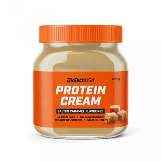 Sós karamellkrém, BIOTECH USA "Protein Cream", 400 g