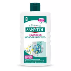 Fertőtlenítő mosógép tisztítószer, 250 ml, SANYTOL "All in One"