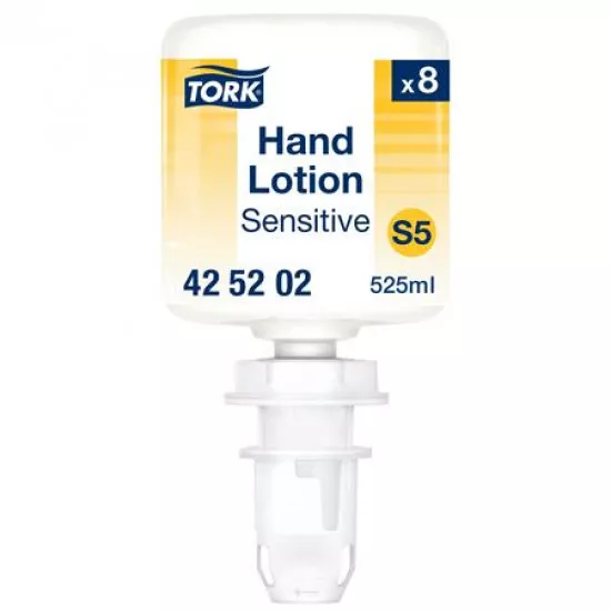 Hidratáló krém, 0,525 l, S5 rendszer, Premium, TORK "Mini", érzékeny bőrre, fehér