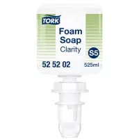 Habszappan, 0,525 l, S5 rendszer, TORK "Mini Clarity", átlátszó Habszappan, 0,525 l, S5 rendszer, TORK "Mini Clarity", átlátszó