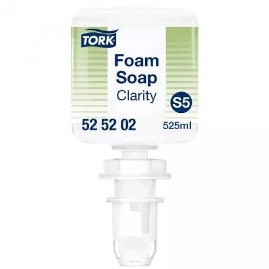 Habszappan, 0,525 l, S5 rendszer, TORK "Mini Clarity", átlátszó