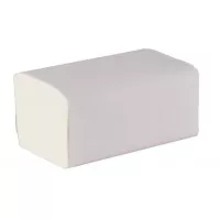 Kéztörlő, Z/V hajtogatott, 2 rétegű, 150 lap, VICTORIA HYGIENE, "Fine", fehér