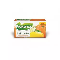 Gyümölcstea, 20x2 g, PICKWICK "Fruit Fusion", citrus-bodza