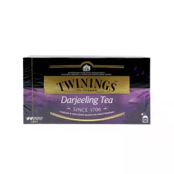 Fekete tea, 25x2 g, TWININGS "Darjeeling"