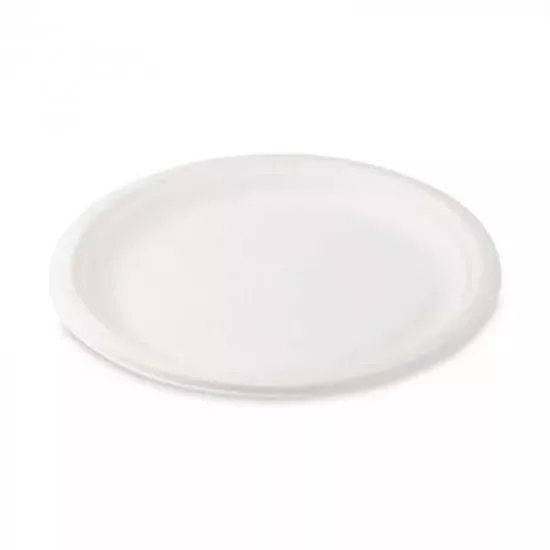Tányér, PLA, lebomló, 22,8 cm, 50 db, "Party"