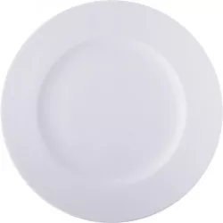 Lapostányér, fehér, 27 cm, 6 db-os szett "Economic"