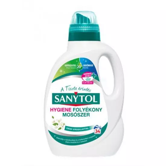 Folyékony mosószer, 1,7 l, SANYTOL Folyékony mosószer, 1,7 l, SANYTOL