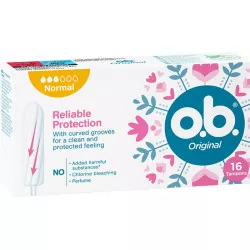 Tampon, normál, 16 db, OB "Original"