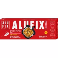 Sütőpapír lapok, kerek, 3 az 1-ben, 30 db, 36 cm, ALUFIX "Premium" Sütőpapír lapok, kerek, 3 az 1-ben, 30 db, 36 cm, ALUFIX "Premium"