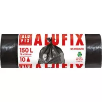 Szemeteszsák,  150 l,  10 db, ALUFIX