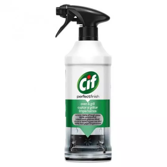 Zsíroldó, spray, 435 ml, CIF "Perfect Finish", sütő- és grill Zsíroldó, spray, 435 ml, CIF "Perfect Finish", sütő- és grill