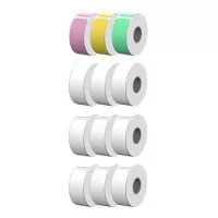 Címke, 12 tekercs (3 színes 9 fehér), M50 nyomtatóhoz, KODAK Címke, 12 tekercs (3 színes 9 fehér), M50 nyomtatóhoz, KODAK