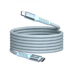 USB kábel, USB-C - USB-C, 1,2 m, 60W, mágneses, VERBATIM, kék