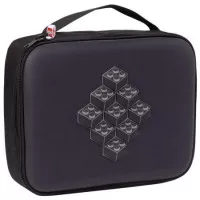 Uzsonnás táska, LEGO "Bricks", fekete-mintás Uzsonnás táska, LEGO "Bricks", fekete-mintás