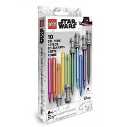 Zseléstoll készlet, 0,7 mm, fénykard, LEGO "Star Wars", 10 különböző szín
