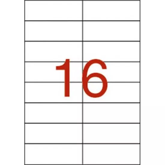 Etikett, univerzális, 105x37 mm, APLI, 160 etikett/csomag Etikett, univerzális, 105x37 mm, APLI, 160 etikett/csomag