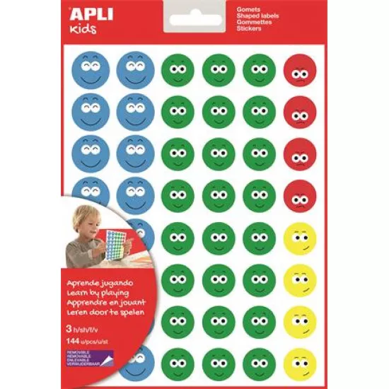 Matrica, emoji, APLI "Happy face"