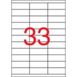 Etikett, univerzális, 70x25,4 mm, APLI, 3300 etikett/csomag