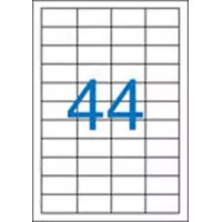 Etikett, univerzális, 48,5x25,4 mm, VICTORIA, 4400 etikett/csomag
