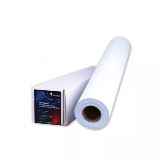 Másolópapír, tekercses, A2, 420 mm x 175 m x 76 mm, 80 g, VICTORIA