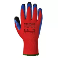 Védőkesztyű, latex, XL méret "Duo-Flex", piros-kék Védőkesztyű, latex, XL méret "Duo-Flex", piros-kék