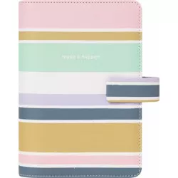 Kalendárium, gyűrűs, betétlapokkal, pocket méret, FILOFAX "Good Vibes"