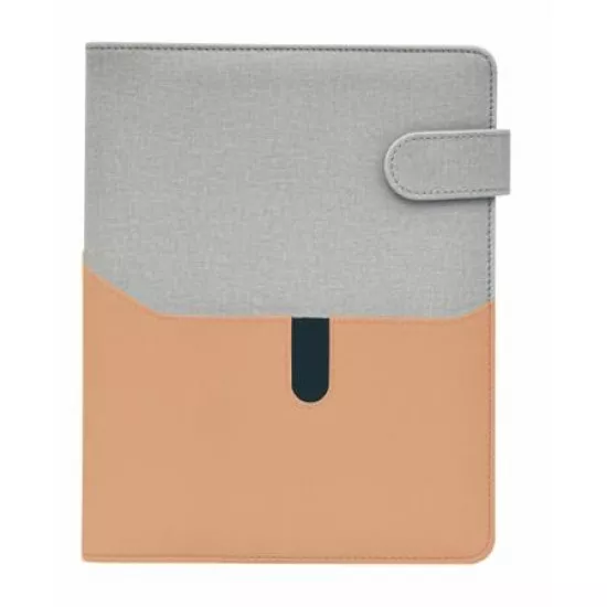 Kalendárium, gyűrűs, betétlapokkal, "L", műbőr, SATURNUS, "229", szürke-lazac Kalendárium, gyűrűs, betétlapokkal, "L", műbőr, SATURNUS, "229", szürke-lazac