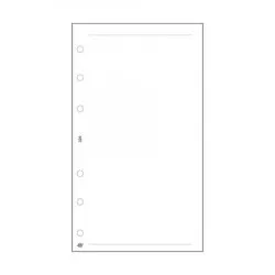 Kalendárium betét, jegyzetlap, "L", sima, SATURNUS, fehér Kalendárium betét, jegyzetlap, "L", sima, SATURNUS, fehér