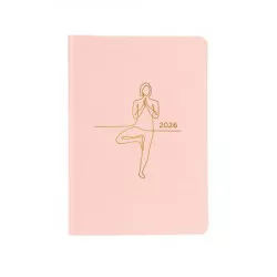 Naptár, tervező, A5, heti, TOPTIMER "Pastel", rózsaszín