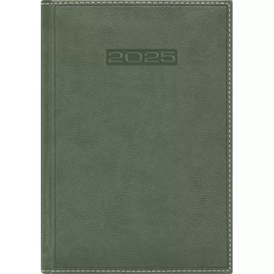 Naptár, tervező, B5, heti, DAYLINER "Sherwood", zöld
