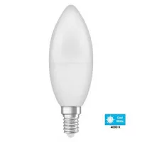 LED izzó, E14, gyertya, B38, 7W, 806lm, 4000K (HF), OSRAM "Value" LED izzó, E14, gyertya, B38, 7W, 806lm, 4000K (HF), OSRAM "Value"