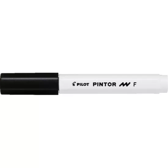 Dekormarker, 1 mm, PILOT "Pintor F", fekete