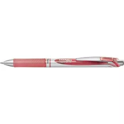 Zseléstoll, 035 mm, nyomógombos, PENTEL "EnerGel BL77", korall
