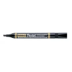 Alkoholos marker, 0,6-4,5 mm, vágott, PENTEL "N860", fekete