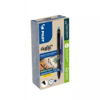 Rollertoll, 0,35 mm, törölhető, nyomógombos, PILOT "Frixion Ball Plus", kék + betét