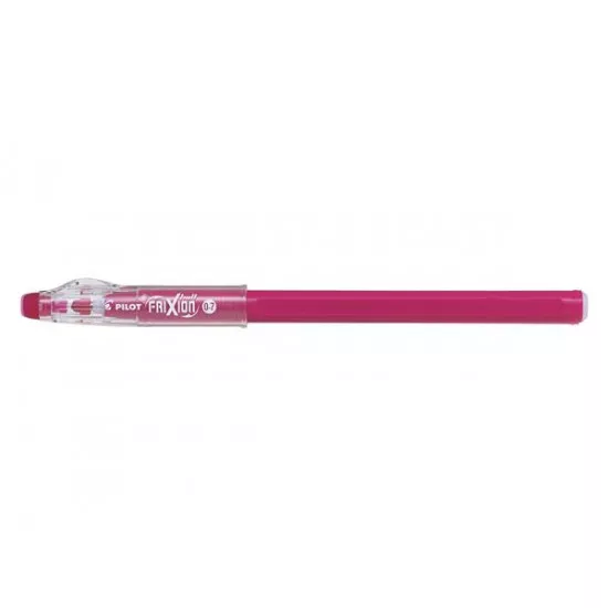 Rollertoll, 0,35 mm, kupakos, PILOT "Frixion Ball Stick", borpiros