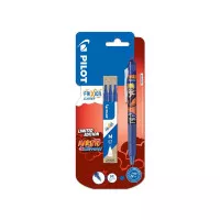 Rollertoll, 0,35 mm, törölhető, nyomógombos, PILOT "Frixion Clicker Naruto", kék + betét Rollertoll, 0,35 mm, törölhető, nyomógombos, PILOT "Frixion Clicker Naruto", kék + betét