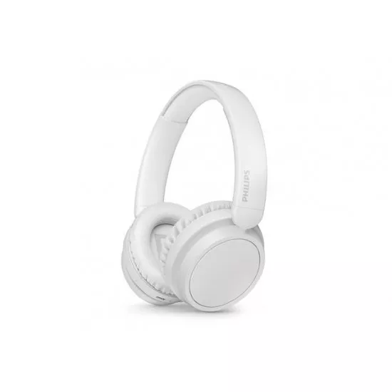 Fejhallgató, vezeték nélküli, Bluetooth 5.3, PHILIPS "TAH5209", fehér