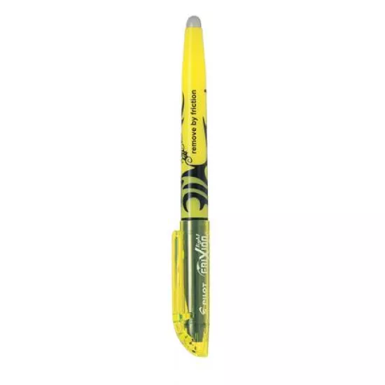 Szövegkiemelő, 1-3,3 mm, törölhető, PILOT "Frixion Light", sárga